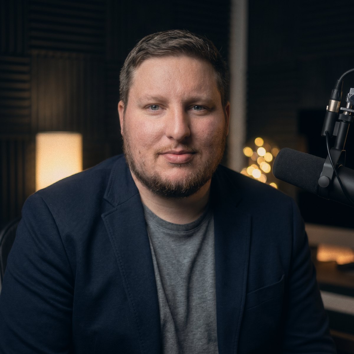 Jonathan Chamblee at his desk